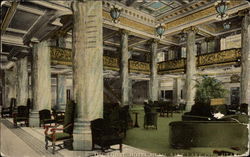 The Lobby, Hotel Utah Salt Lake City, UT Postcard Postcard