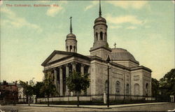 The Cathedral Baltimore, MD Postcard Postcard