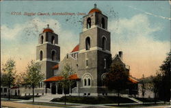 Baptist Church Postcard