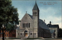 St. Patrick's Church Cedar Rapids, IA Postcard Postcard