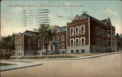 Wise Memorial Hospital, 25th and Harney Sts Omaha, NE Postcard Postcard