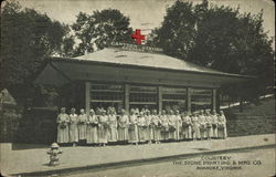 Canteen Station Roanoke, VA Postcard Postcard