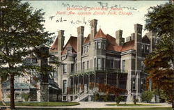 Residence of Archbishop Feehan, North Ave. opposite Lincoln Park Postcard