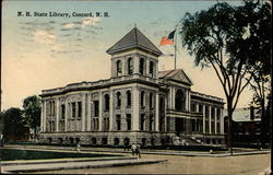 N. H. State Library Concord, NH Postcard Postcard