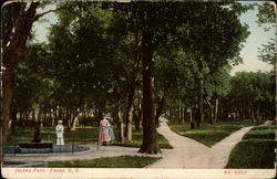 Island Park Fargo, ND Postcard Postcard