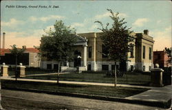 Public Library Postcard