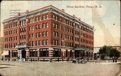 Hotel Gardner Fargo, ND Postcard Postcard