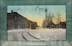 Front Street, looking West Postcard