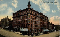 Owsley Block Butte, MT Postcard Postcard