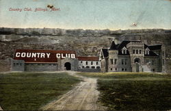 Country Club Postcard