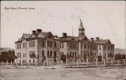 High School Pocatello, ID Postcard Postcard