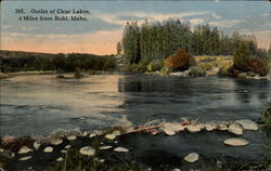 Outlet of Clear Lakes Buhl, ID Postcard Postcard