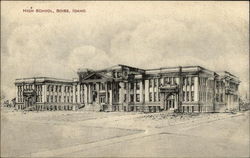 High School Boise, ID Postcard Postcard