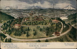 Council Crest Postcard