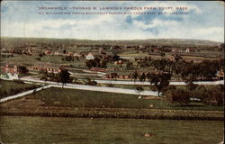 "Dreamworld"--Thomas W. Lawson's Famous Farm Egypt, MA Postcard Postcard