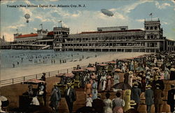 Young's New Million Dollar Pier Atlantic City, NJ Postcard Postcard