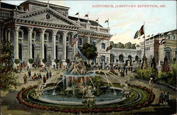 Auditorium, Jamestown Exposition, 1907 Postcard