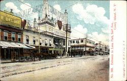 Entrance to Luna Park, Surf Ave Postcard