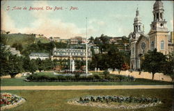 Ste Anne de Beaupre, The Park Sainte-Anne-de-Beaupre, QC Canada Quebec Postcard Postcard