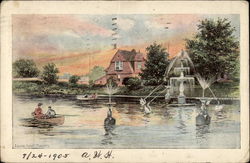 Island Park Postcard