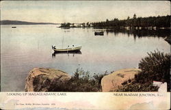 Looking Up Magaguadavic Lake McAdam Junction, NB Canada New Brunswick Postcard Postcard