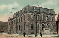 Post Office, Windsor, Canada Postcard