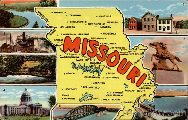 The "Show Me" State Missouri Maps