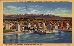 The City of Long Beach, California Postcard