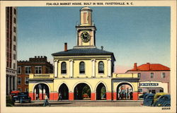 Old Market House, Built in 1838 (F34) Fayetteville, NC Postcard Postcard