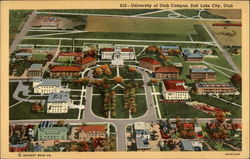 University of Utah Campus Salt Lake City, UT Postcard Postcard