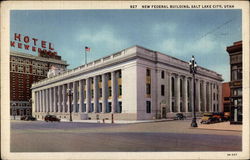 New Federal Building Salt Lake City, UT Postcard Postcard