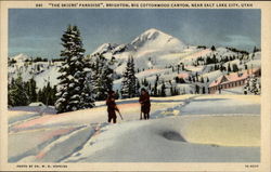 The Skiers' Paradise Salt Lake City, UT Postcard Postcard