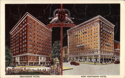 Heathman Hotel New Heathman Hotel Postcard