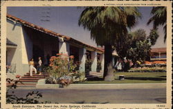 South Entrance, The Desert Inn Palm Springs, CA Postcard Postcard