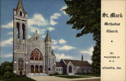 St. Mark Methodist Church Atlanta, GA Postcard Postcard