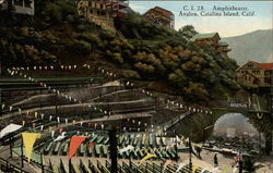 C. I. 28. Ampitheatre Santa Catalina Island, CA Postcard Postcard