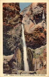 Ribbon Falls Grand Canyon National Park, AZ Postcard Postcard