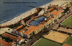 MacFadden-Deauville Hotel Miami Beach, FL Postcard Postcard