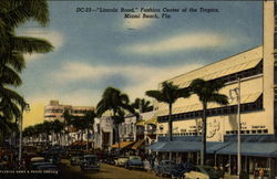 "Lincoln Road," Fashion Center of the Tropics Miami Beach, FL Postcard Postcard