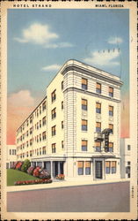 Hotel Strand Miami, FL Postcard Postcard