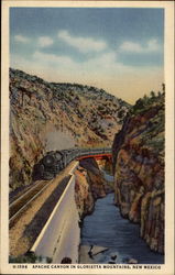 Apache Canyon in Glorietta Mountains Postcard