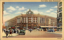 South Station Boston, MA Postcard Postcard