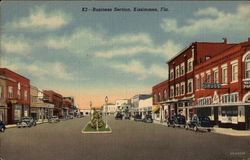 Business Section Postcard