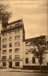 Hotel Benedick Washington, DC Washington DC Postcard Postcard