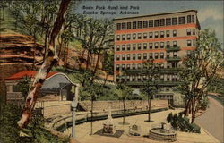 Basin Park Hotel and Park Postcard