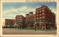 St. John's Hospital, 21st and Utica Tulsa, OK Postcard Postcard