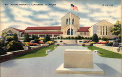 Will Rogers Memorial Claremore, OK Postcard Postcard