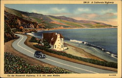 On the Roosevelt Highway, U.S. 101 Postcard