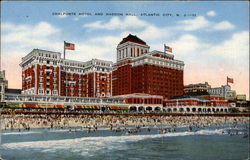 Chalfonte Hotel and Haddon Hall Atlantic City, NJ Postcard Postcard