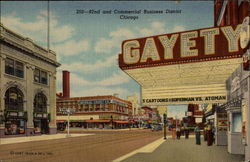 92nd and Commercial Business District Chicago, IL Postcard Postcard